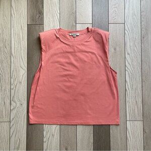 All Saints Women's Sleeveless Coral Top